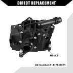 Engine Coolant Thermostat Housing Assembly for BMW 530i XDrive