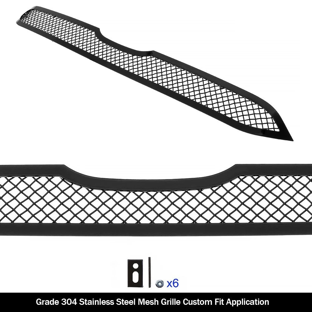 Stainless Black Mesh Grille for Honda CR-V (2015-2016)