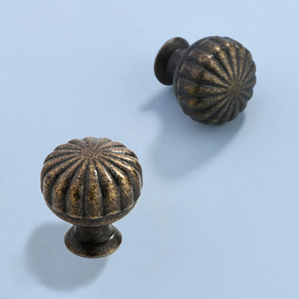 2X Vintage Door Knob Pull Handle for Kitchen Cupboard Cabinet Hardware
