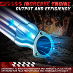 T304 Stainless Steel 4-1 Exhaust Headers for Chevy Small Block 265-400 V8 (1965–1995)