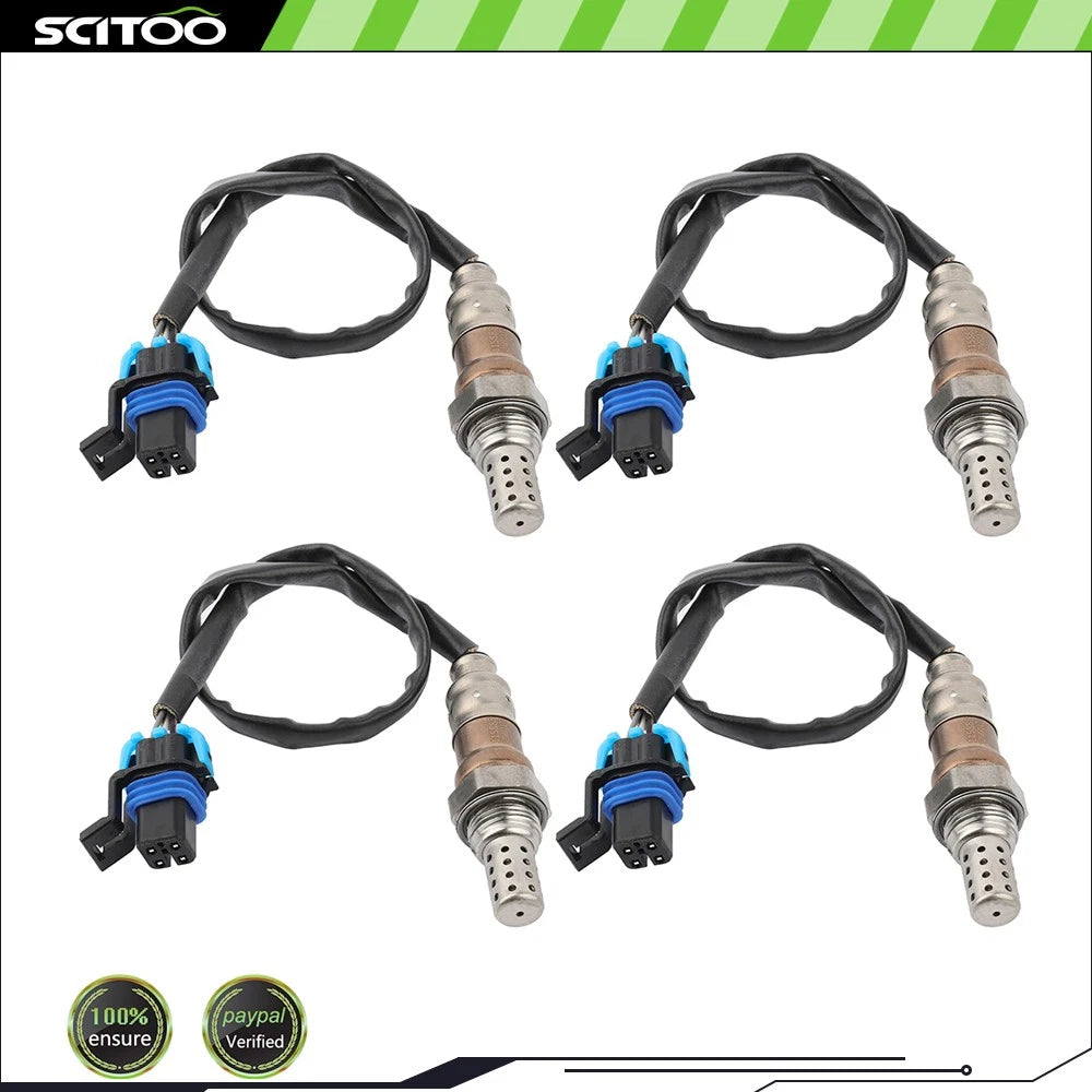 Set of 4 O2 Oxygen Sensors for Cadillac XTS 3.6L (2013–2015)