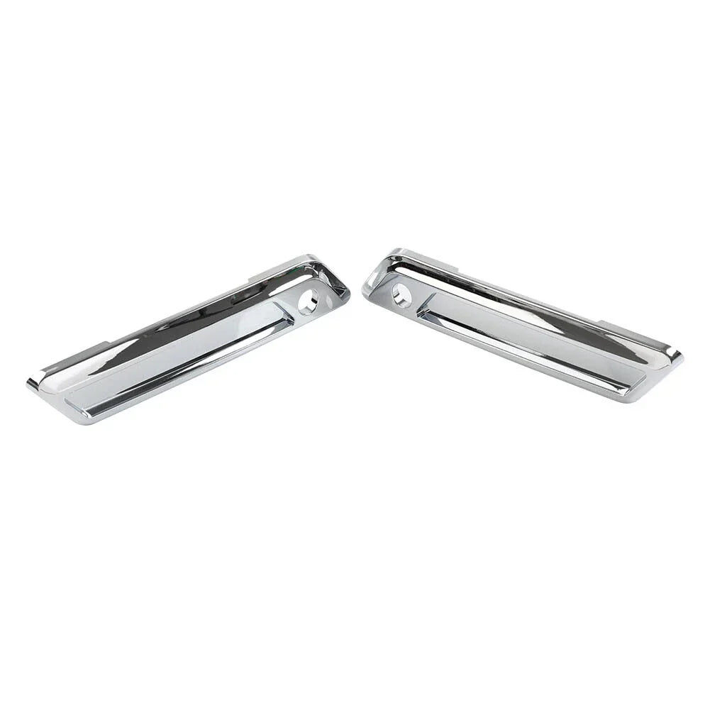 Saddle Bag Hinge Latch Covers Chrome for Harley Touring Electra Glide (2014-2023)