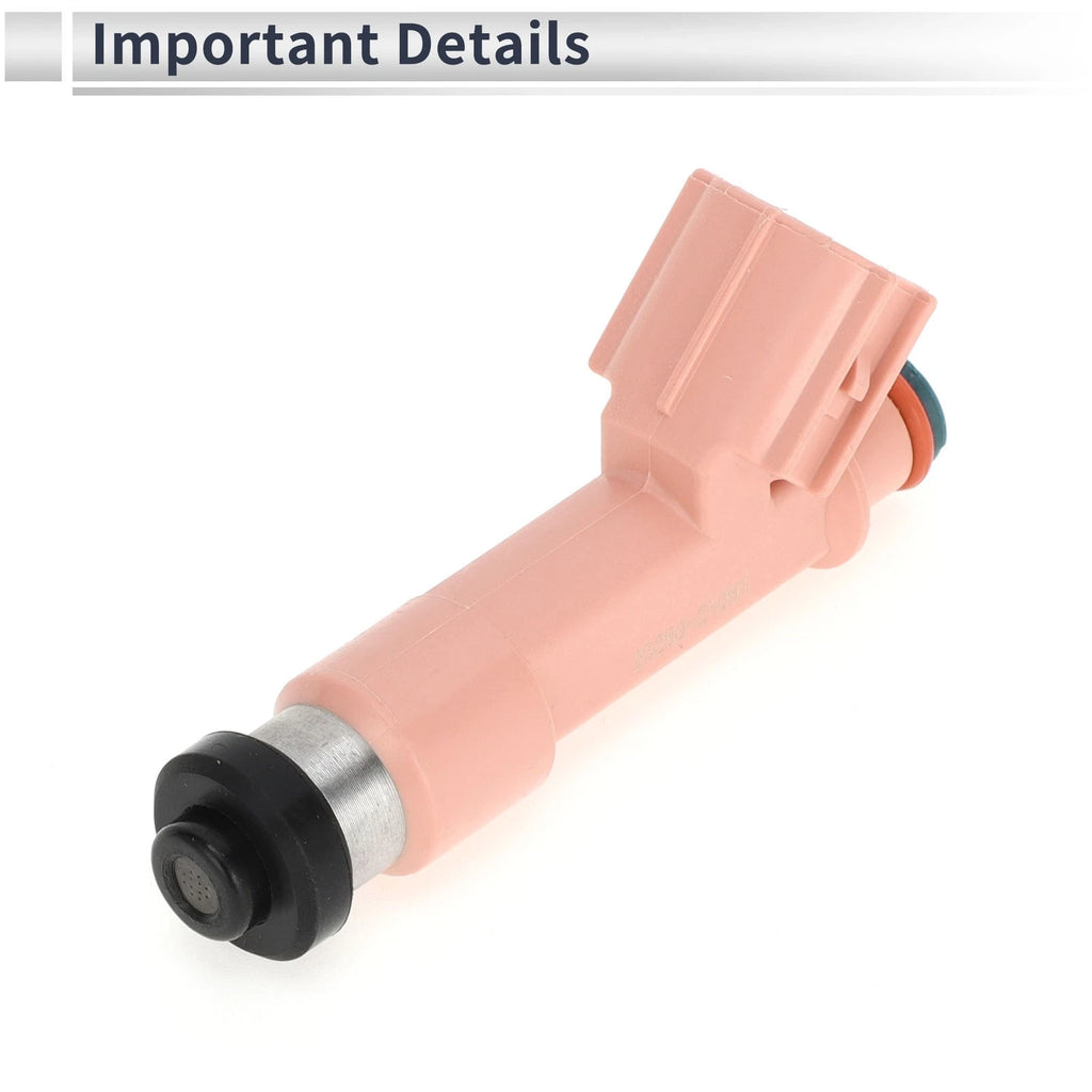Fuel Injector No. 23209-21090 for Toyota Prius C (2012–2018) 1 Pc Pink