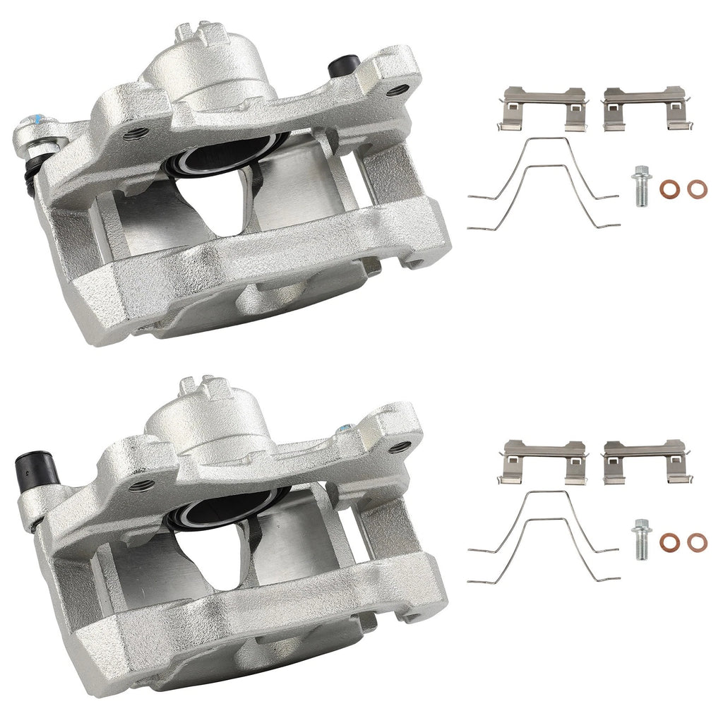 Set of 2 Front Brake Calipers for Infiniti G35, G37