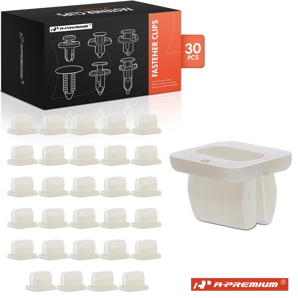 30Pcs Screw Grommet Nut Retainer Clips for Nissan 