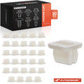 30Pcs Screw Grommet Nut Retainer Clips for Nissan 