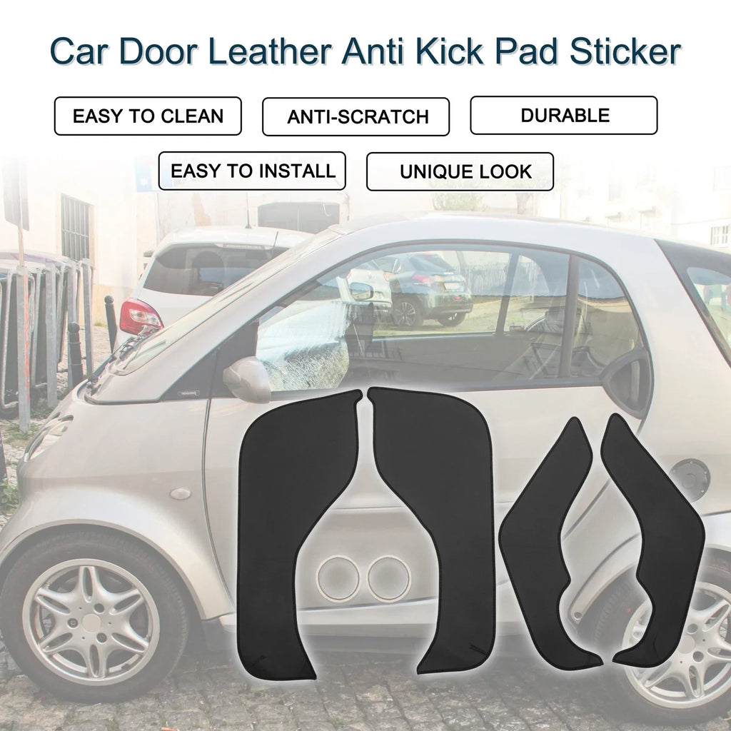 Car Door Leather Anti Kick Pad Sticker for Mercedes-Benz Smart (2022)