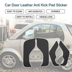 Car Door Leather Anti Kick Pad Sticker for Mercedes-Benz Smart (2022)