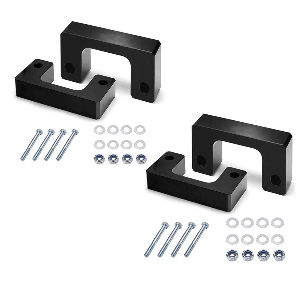Set of 4 Leveling Lift Blocks for Chevy Silverado Sierra 1500 (2007–2023)