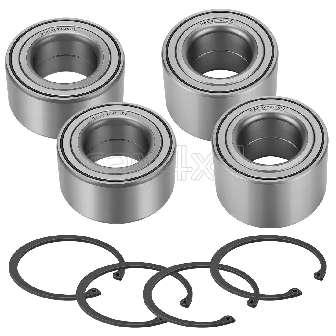 Set of 4 Wheel Bearings for Kawasaki Teryx KRX KRX4 1000 (2020–2023) 92045-0919 92045-0920