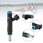 Set of 4 Fuel Injectors 420874836 420874848 for Seadoo GTI 130/SE 130/GTS 130 (2011–2015)