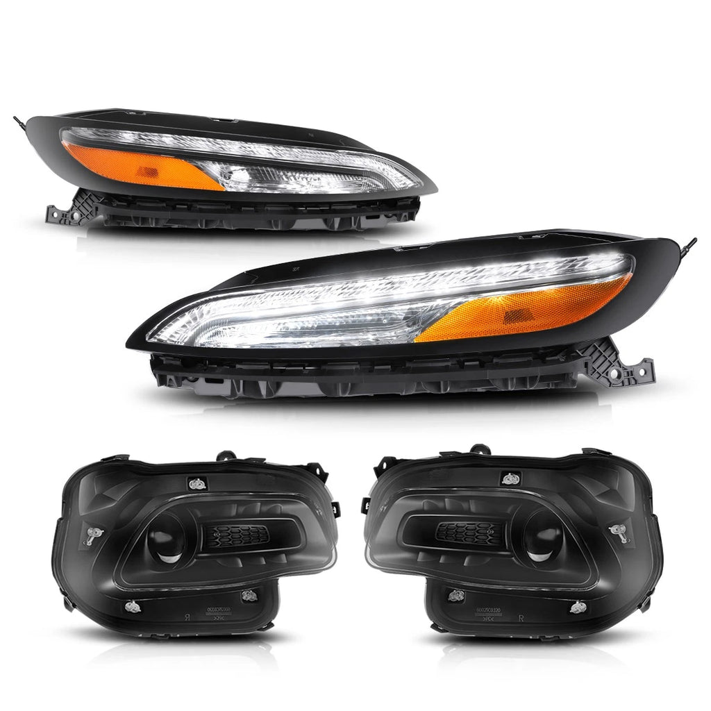 LED DRL Turn Signal Parking Lamps for Jeep Cherokee (2014–2018)