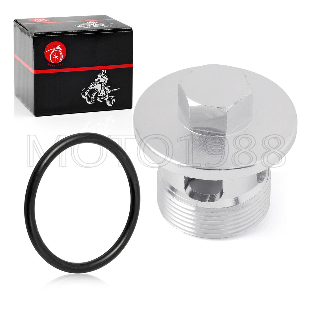 Oil Filter Cap & O-Ring for Kawasaki Vulcan VN 750 800 900 1500 1600 (1985–2021)