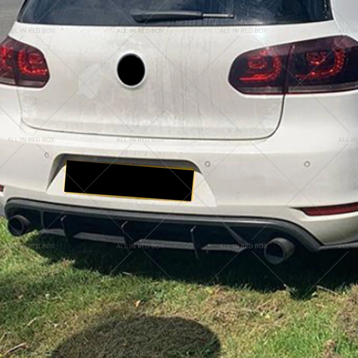 Rear Bumper Lip Diffuser Spoiler for VW Golf 6 MK6 GTI (2010–2014)