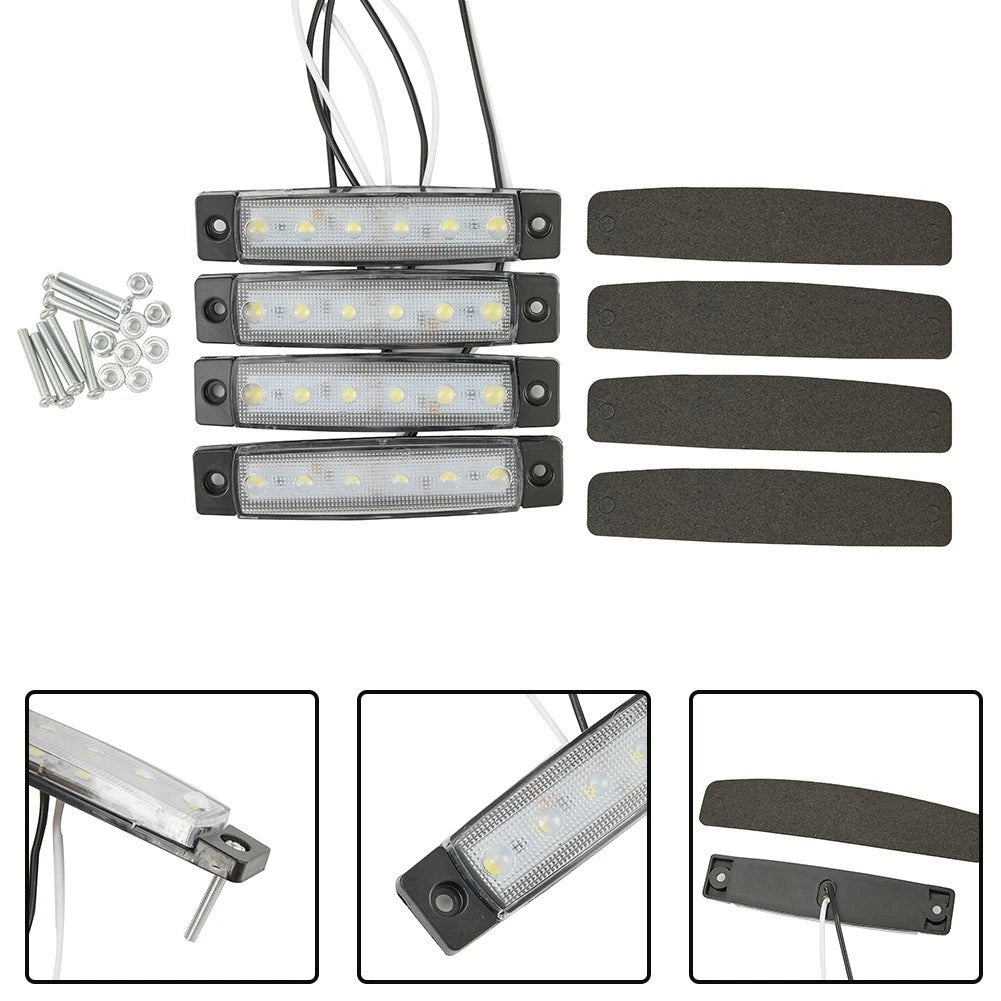 6000K LED Strip Light for Marine Applications (DC 12-24V)