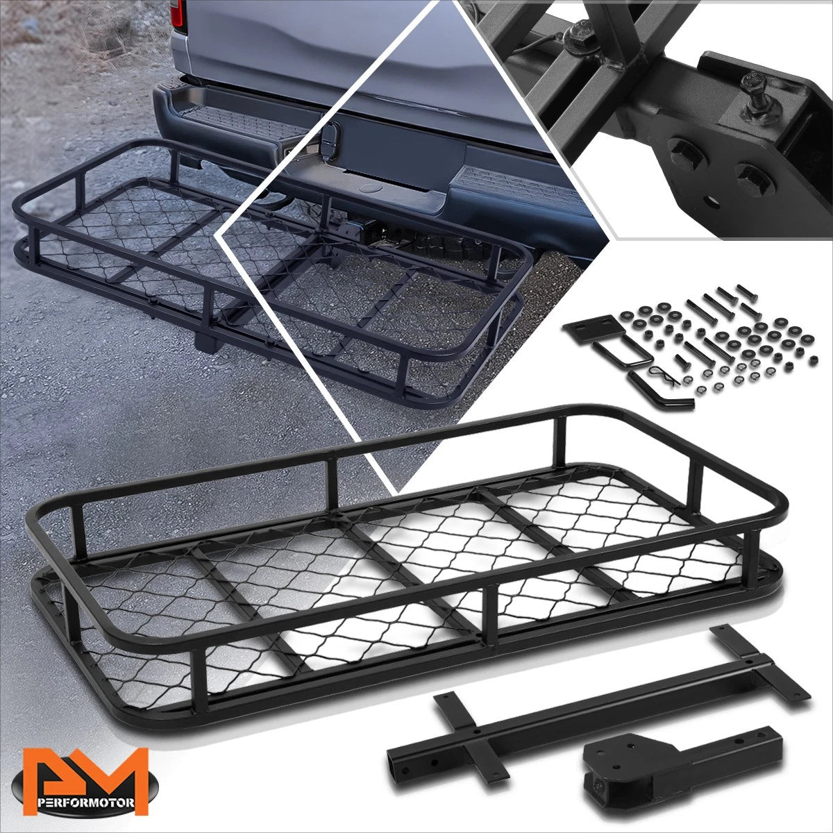 Set of 2 Side Step Nerf Bars for Silverado Sierra Standard Cab (2019–2025)