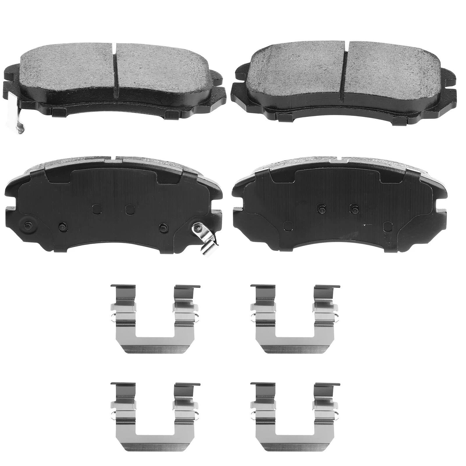 Front Disc Brake Rotors & Ceramic Pads for Kia Soul (2010–2022)