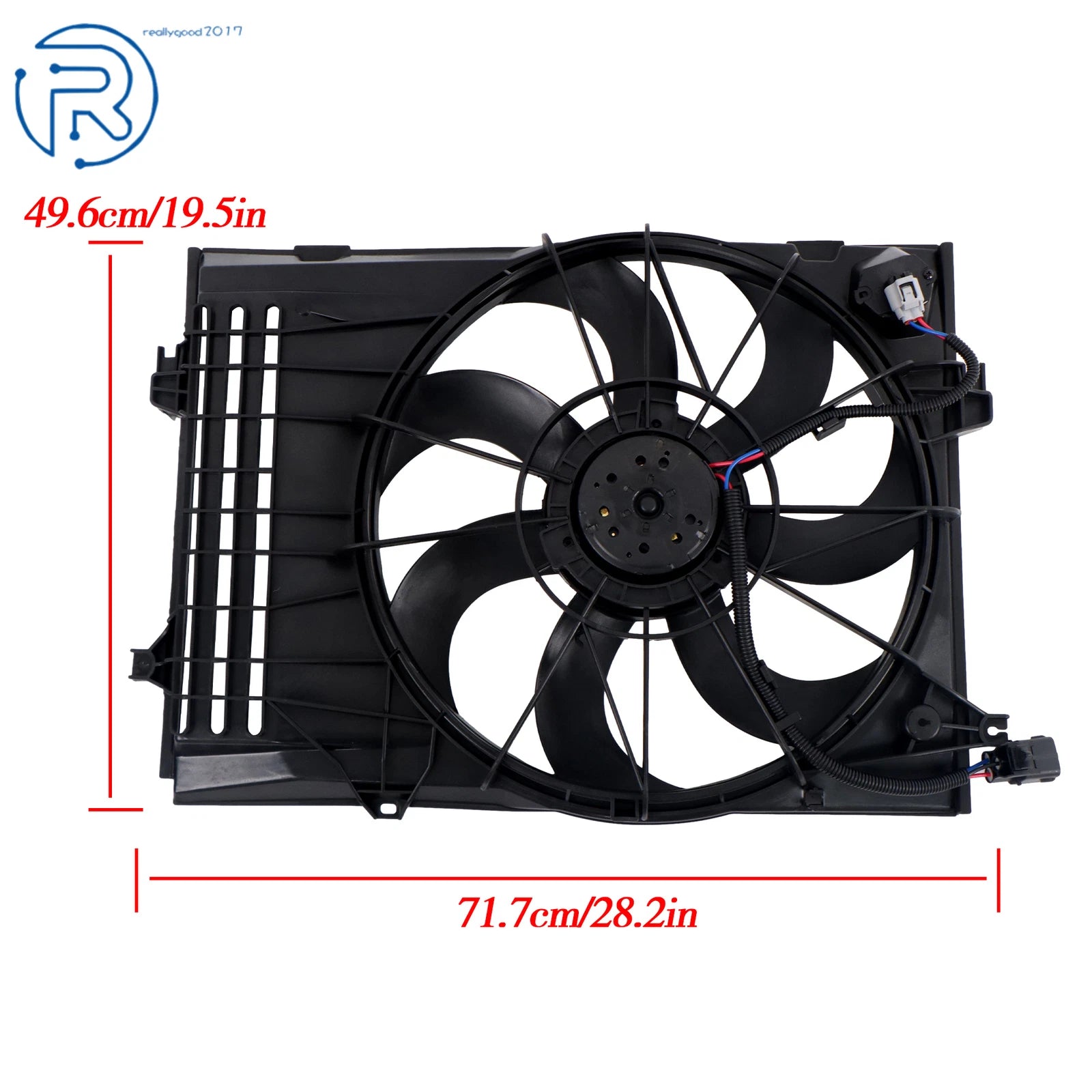 Cooling Fan for Kia Sportage Hyundai Tucson (2005–2008) V6 2.7L