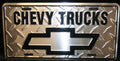 Chevy Truck License Plate Emblem for Chevrolet GMC (Duramax)