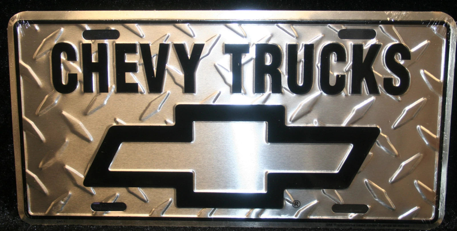 Chevy Truck License Plate Emblem for Chevrolet GMC (Duramax)