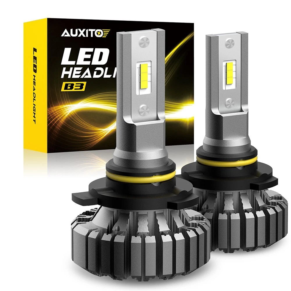 2X AUXITO 9012 LED Headlight Bulbs for Toyota C-HR (2018–2019)