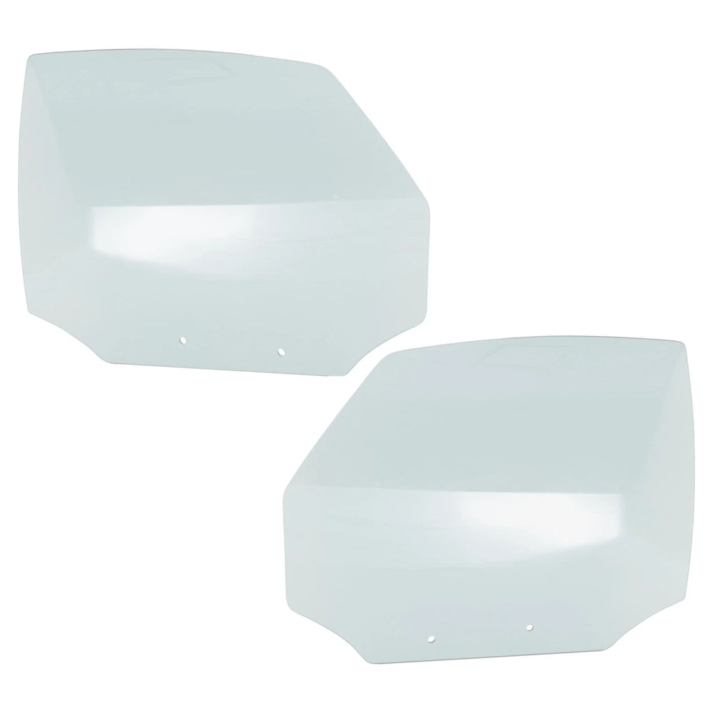 Set of 2 Rear Door Glasses for Ford Taurus