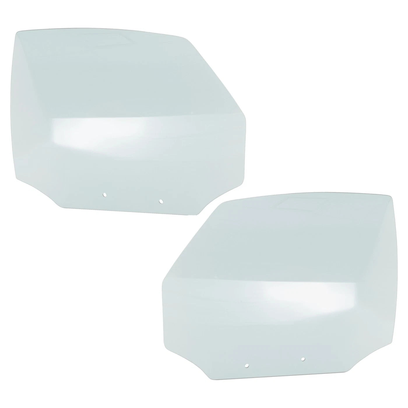 Set of 2 Rear Door Glasses for Ford Taurus