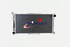 2Row Aluminum Radiator + Fan for Subaru Legacy Brighton GT LS H4 (95-99)