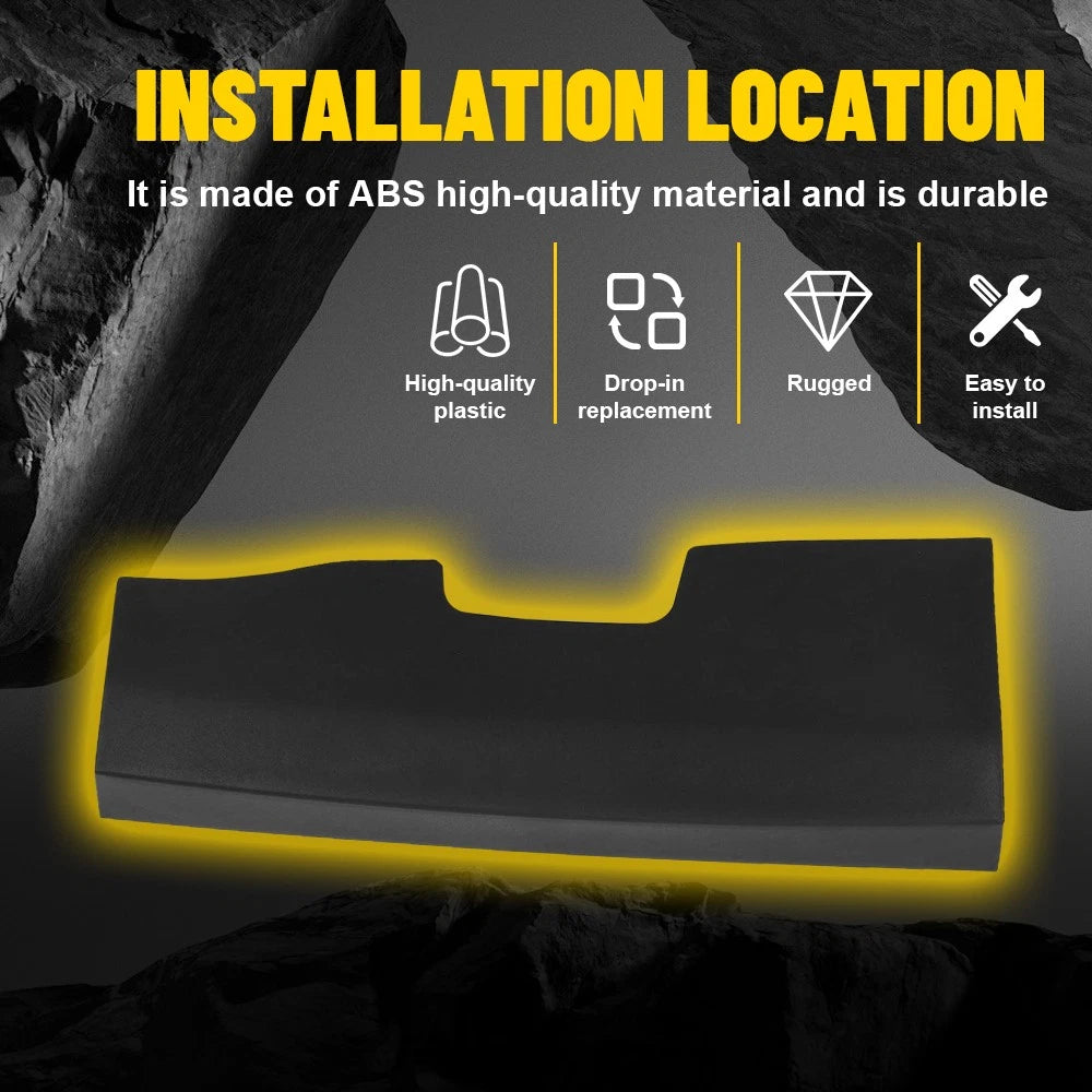 Tow Hook Cover Cap for BMW X3 E83 (2006-2010) Black