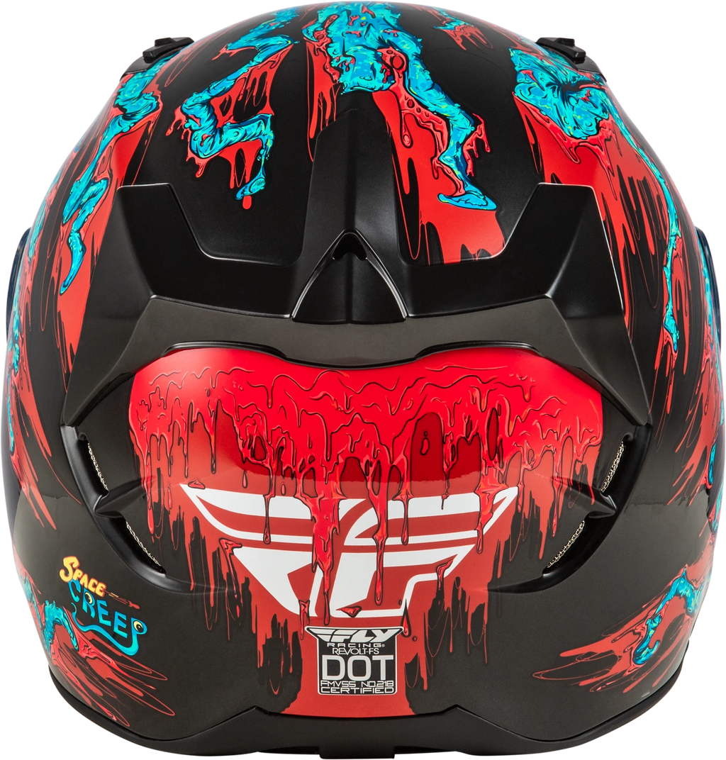 Fly Racing Revolt Space Creep Full-Face Helmet for Street Bike (X-Small)