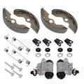 Set of 2 Front Brake Wheel Cylinders w/Shoes for Honda FourTrax 300 TRX300 (1993–2000)