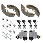 Set of 2 Front Brake Wheel Cylinders w/Shoes for Honda FourTrax 300 TRX300 (1993–2000)