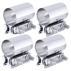 Set of 4 Exhaust Clamps for Make Model (YYYY–YYYY)