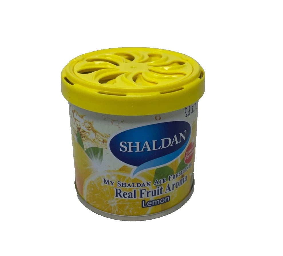 My Shaldan Lemon Air Freshener Gel for Car Office (2.8oz)