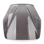 Universal Motorcycle Windshield Deflector Screen - Grey