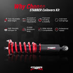 STABBER Coilovers Suspension Kit for Nissan Skyline R33 (1993–1998)