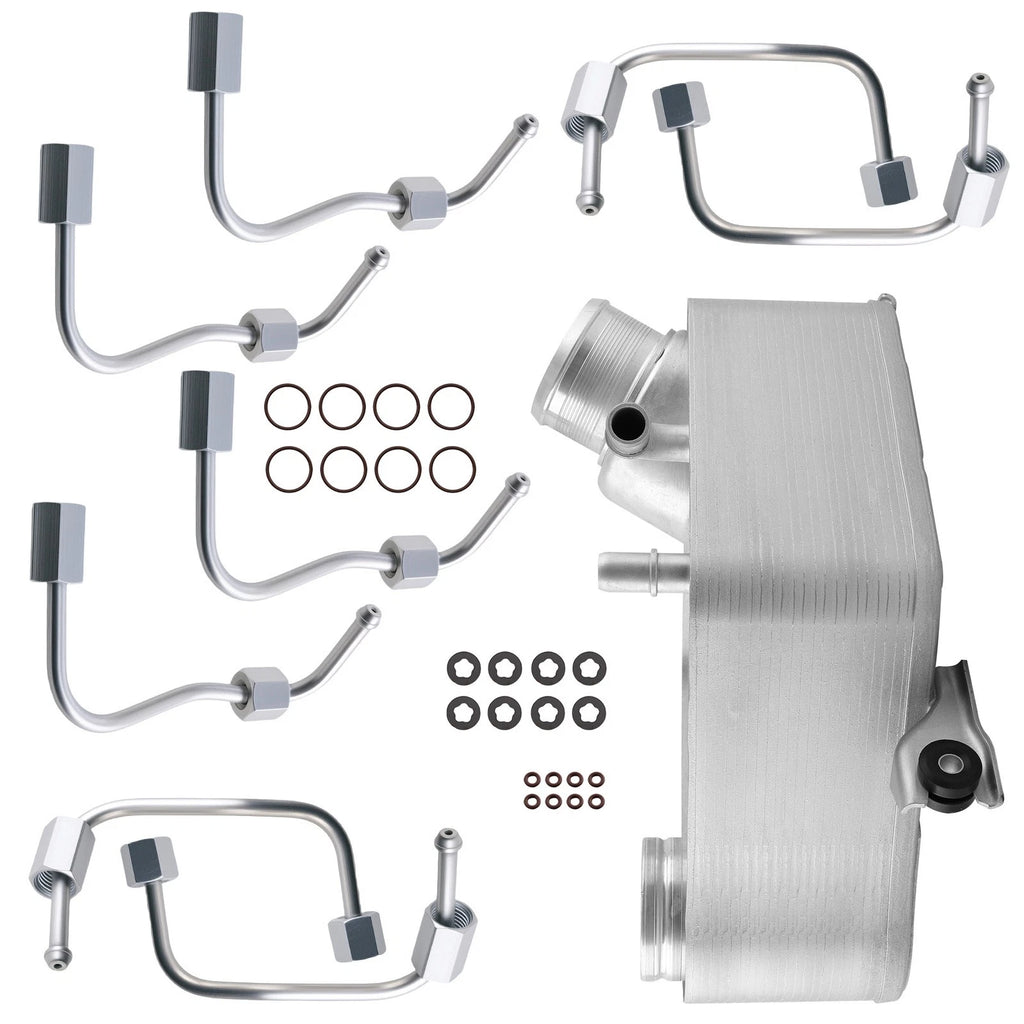 Intercooler + Fuel Injection Line for Ford F-250 F-350 F-450 F-550 (2011–2016)