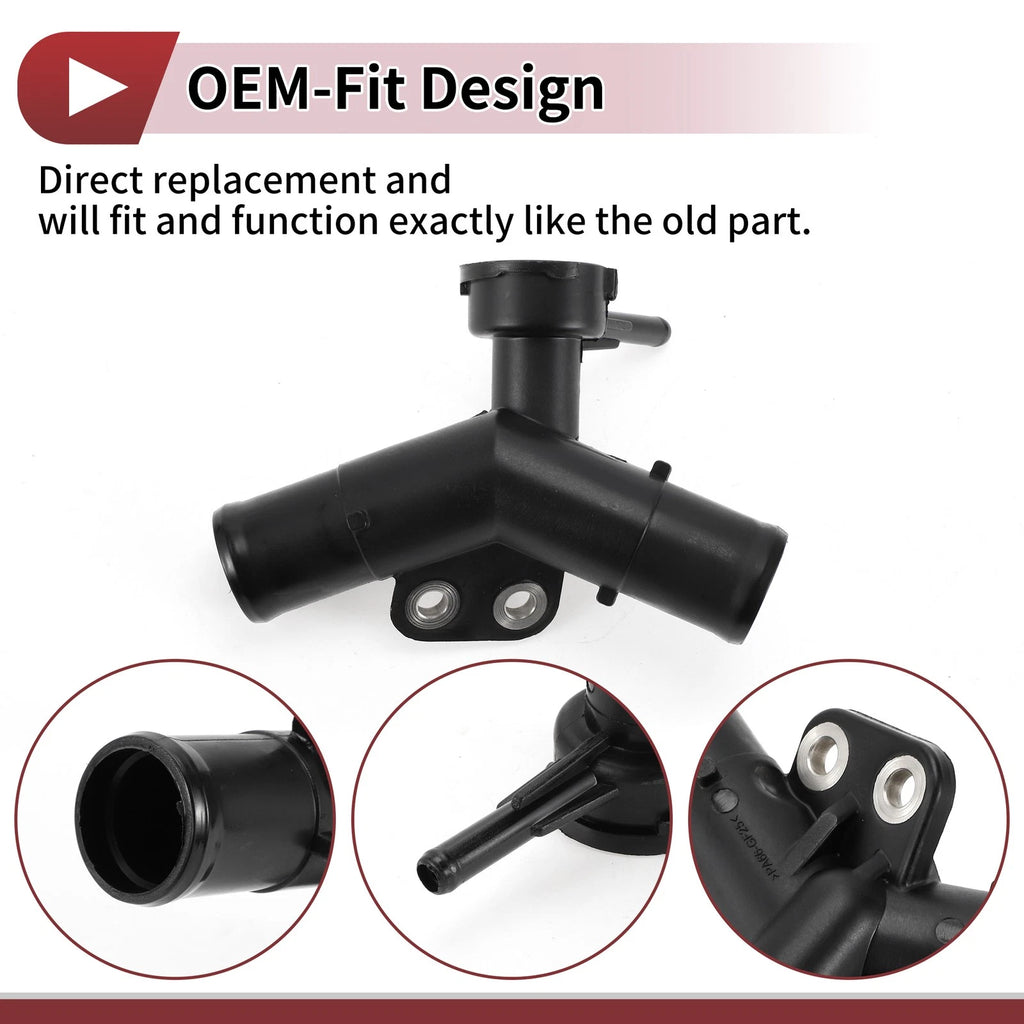 Engine Coolant Thermostat Housing Assembly for Toyota Yaris (2007–2018) No. 1650221060