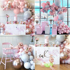 169Pcs Balloon Arch Garland Kit for Birthday Wedding Baby Shower