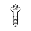 Engine Mount Bolt 22116858061 for BMW