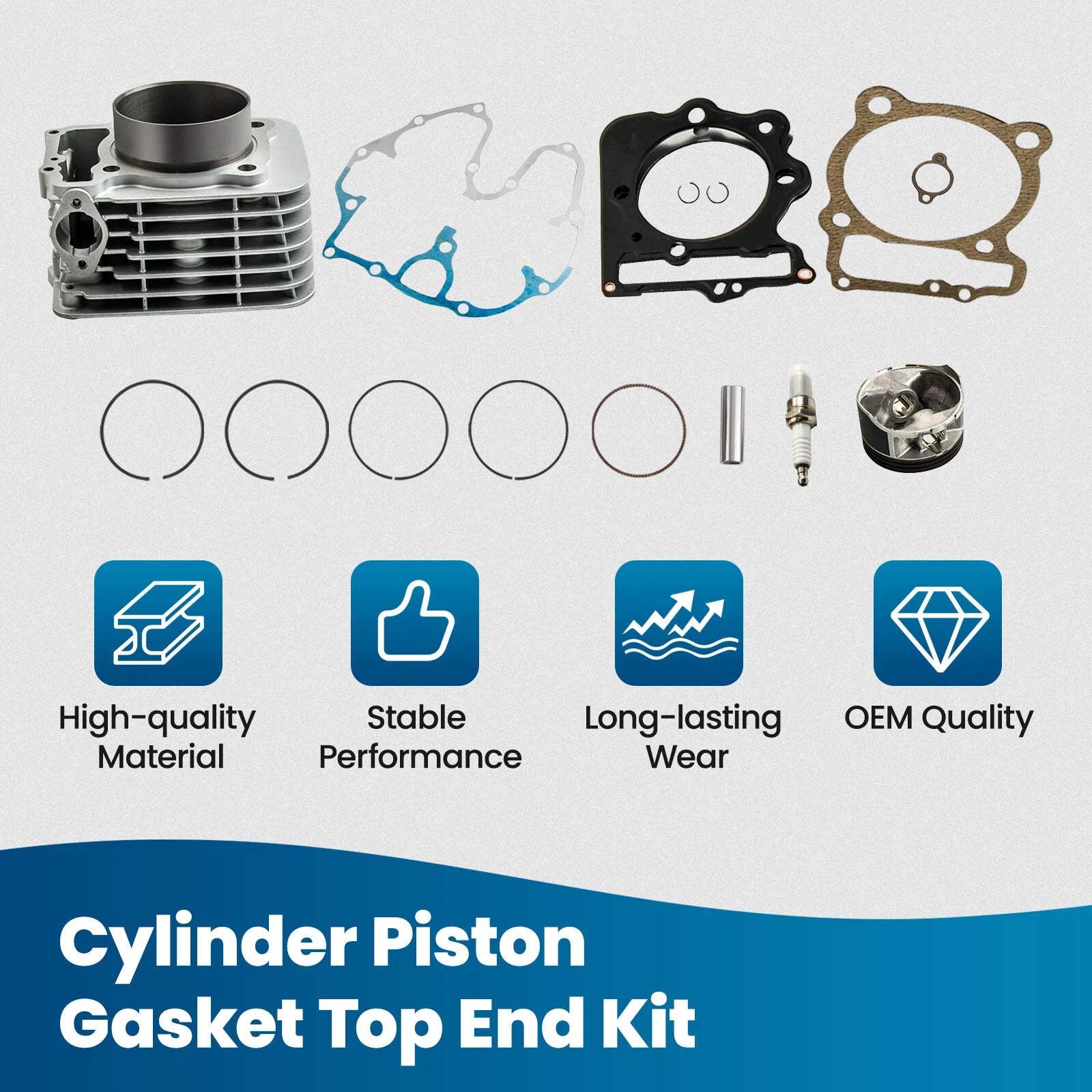 Top End Rebuild Kit for Honda TRX400EX XR400 (1999–2008)