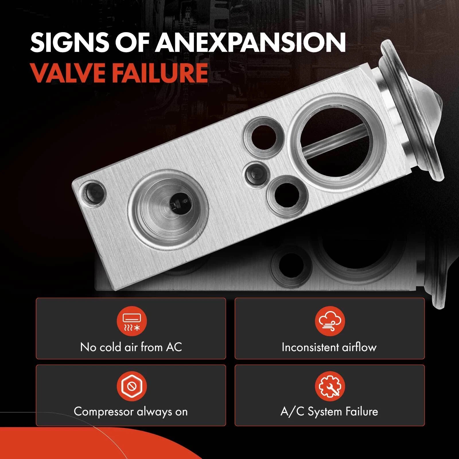 A/C Expansion Valve for Mercedes-Benz B250 CLA250 GLA250 (2013–2020)