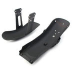 Black Metal Front & Rear Fender Mudguard Cover for Cafe Racer CG125