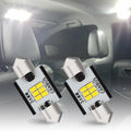 2X 36MM LED Festoon Dome Map Interior License Plate Light for (6411, 6418)