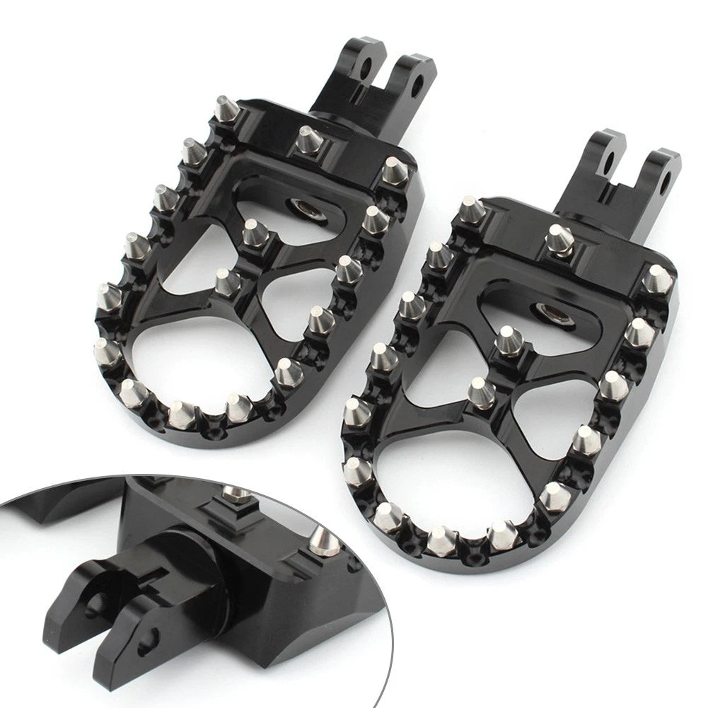 2X Front Rider Foot Pegs for Harley X350 (2023–2023) Black