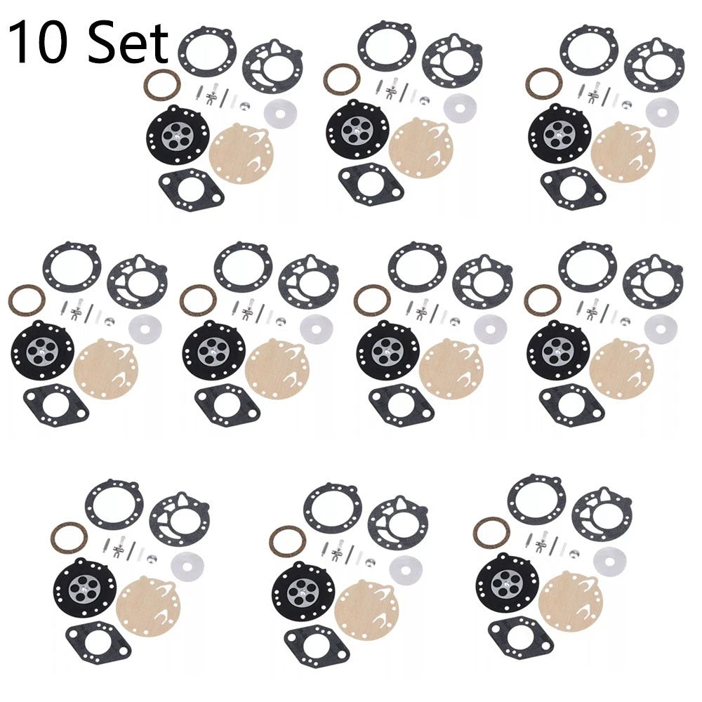 Set of 10 Carburetor Repair Kits for Stihl 08 08S 070 090 TS350 TS360 Zama RB-42