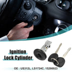 Ignition Switch Cylinder Lock Assembly for Chevrolet Avalanche 1500 (2002–2013) US312L