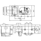 IEC C14 Power Socket with On Off Switch for Various Applications (UL CUL)