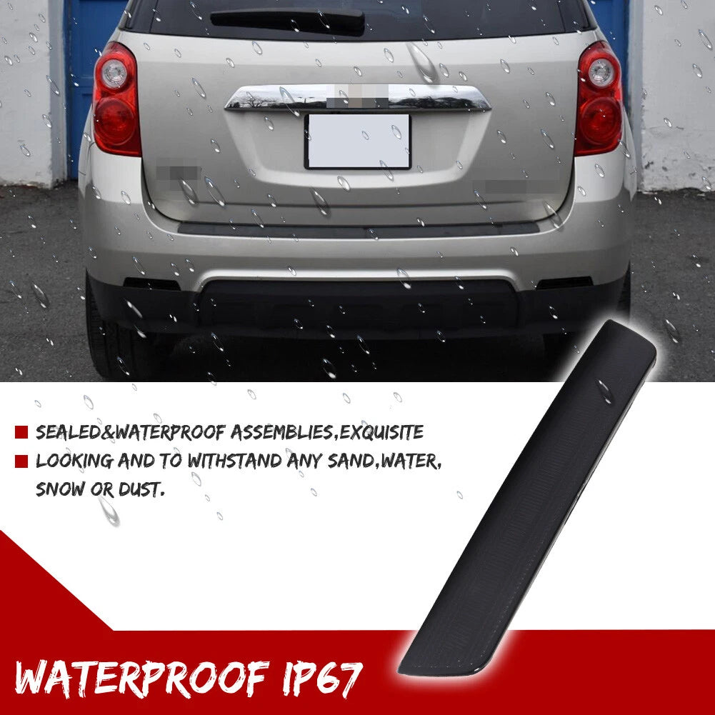 Smoked Rear Bumper Reflector Covers for Chevrolet Equinox (2010–2017)