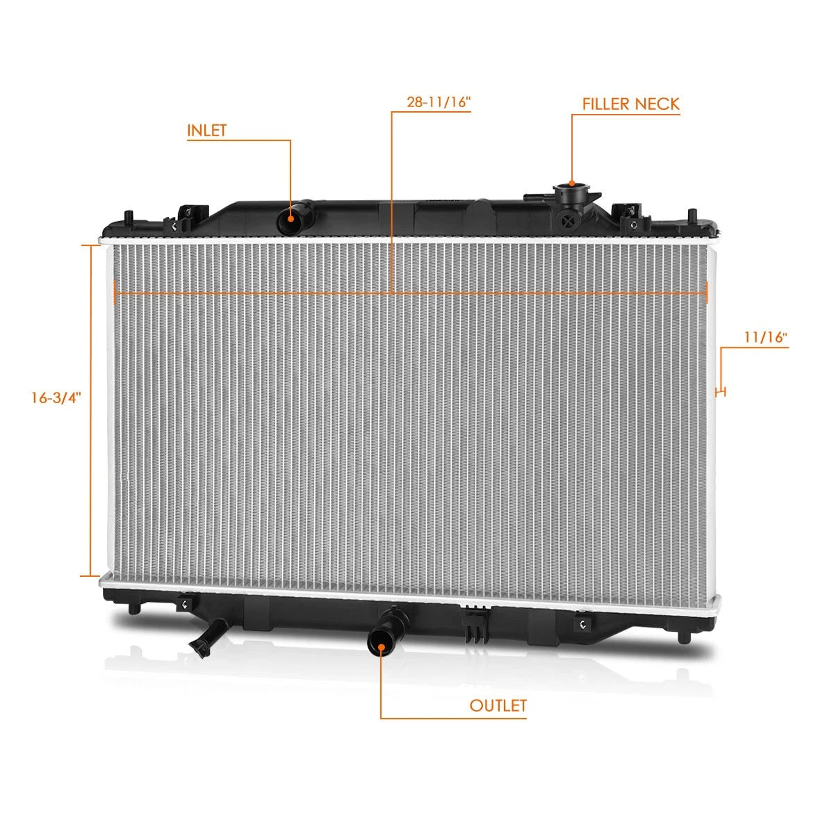Radiator Assembly for Mazda CX-5 (2017–2023) DPI-13659